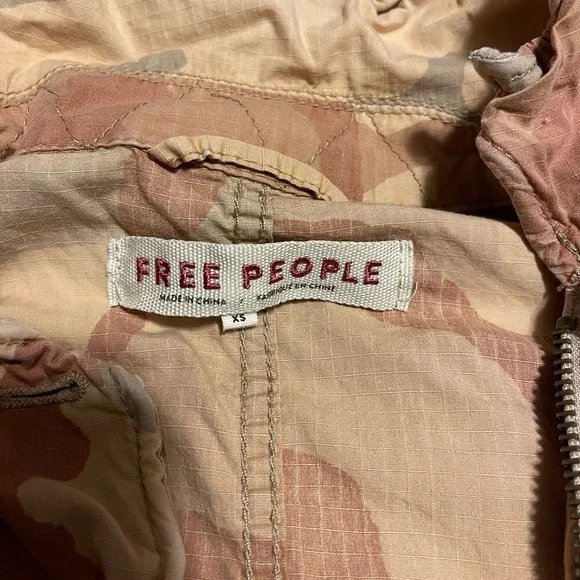 Free people lead the way camo jacket - Picture 4 of 5